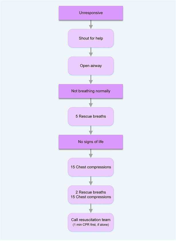 Guidelines Paediatric basic life support Resuscitation Council UK